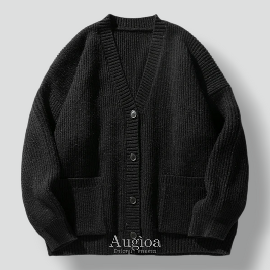 Faemoi Cardigan in Black