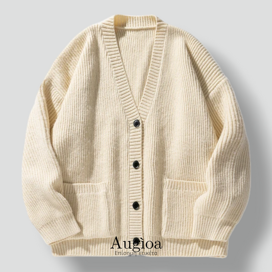 Faemoi Cardigan in White